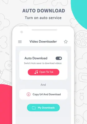 Video Downloader for Tik Tok android App screenshot 1